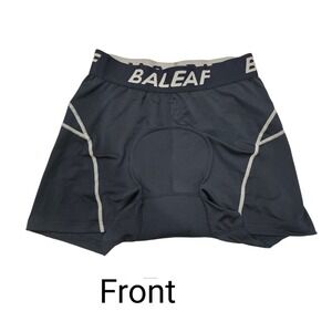 Baleaf Mens Padded Cycling Underwear Shorts 3D Gel Pad Bike Liner‎ Black M